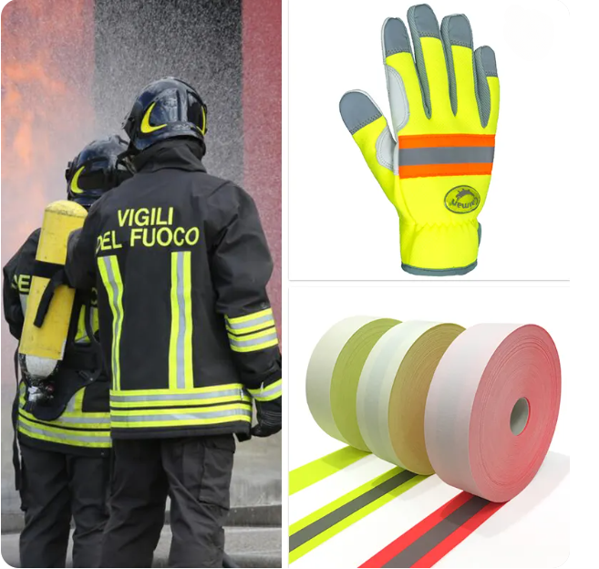 Reflective flame retardant fabric flame retardant reflective belt clothing